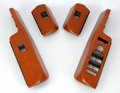 View Item Range Rover L322 Window Switch Surrounds - Cherry RHD (4pcs) (With Mirror Park)